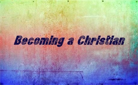 becoming a christian image